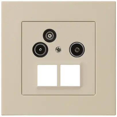 Presa antenna INC R/TV/dati HMS kallysto.pro 19dB beige 