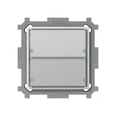 Sensore pulsante INC SIDUS KNX tipo Z 2/4, bianco 