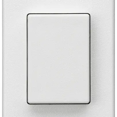 Pulsante INS Hager FLF 10A/250V 0/2L bianco 