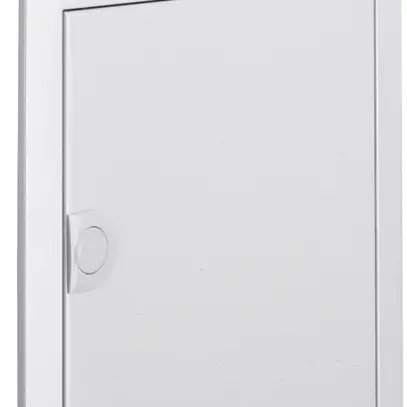 Cornice con porta Hager volta 1-fila 348×356×9mm IP00 argento 