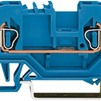 Morsetto di passaggio WAGO 2.5mm² 2L blu 