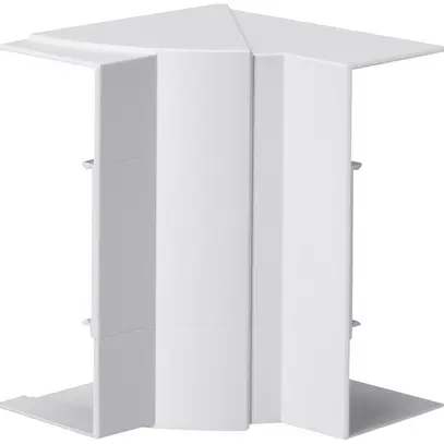 Angle intérieur tehalit BR 68×170mm couvercle 80mm sans halogène blanc trafic 