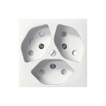 Prise SIDUS 3×T13/1 blanc 