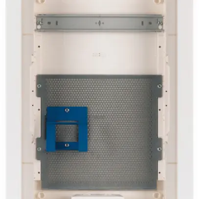 Distributore p.parete cava Eaton multimedia 3-file porta in acciaio bianco 
