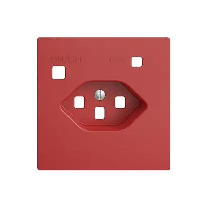 Kit frontal EDIZIOdue pour prise FI F, T23, berry 