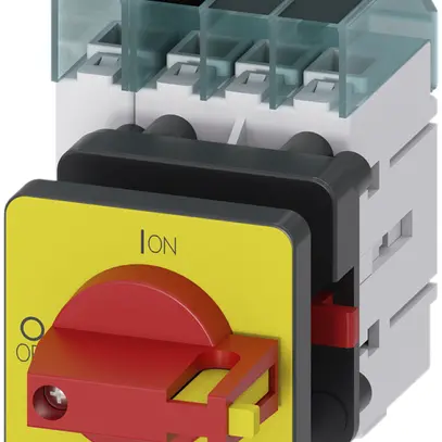 Sezionatore di carico Siemens SENTRON 3LD3 frontale 40A 3LN 48×48mm ro/gi 