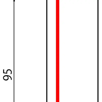 Alimentation latérale Sylvania OneTrack 3 phases DALI blanc à gauche 