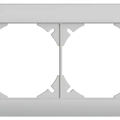 UP-Kopfzeile EDIZIOdue SNAPFIX® 1×4 horizontal 257×77mm hellgrau 
