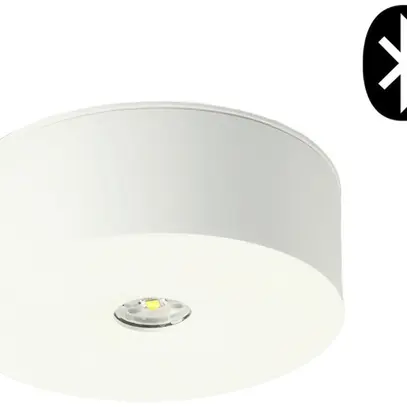 Lampada d'emergenza LED AP AWIL-DL-421-WB Ø100mm 3.7W 230VAC 1h 240lm 
