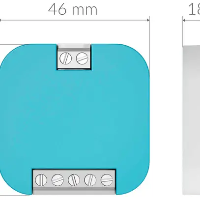 Actionneur de jalousie RF INC Plejd JAL-01 230V BT, Mesh 46×46×18mm 