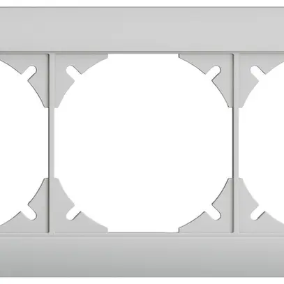 UP-Kopfzeile EDIZIOdue SNAPFIX® 1×3 horizontal 197×77mm hellgrau 
