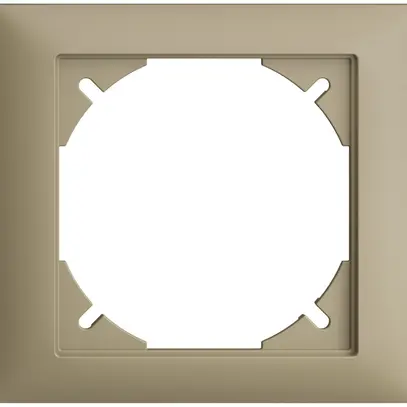 Cadre de recouvrement EDIZIOdue 80×86mm sand 