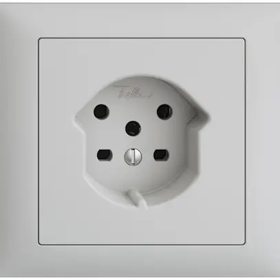 Prise INC EDIZIOdue T15 FKE gris clair 