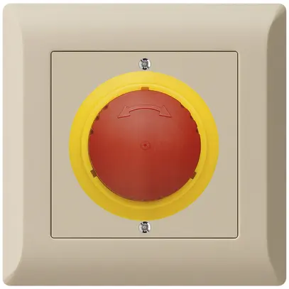 Contact pivotant ENC kallysto.line ARRÊT D'URGENCE beige 