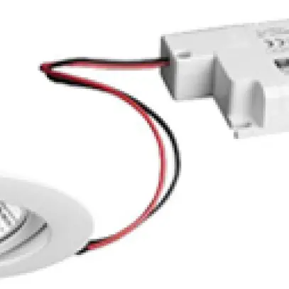 Downlight LED INC Brumberg 6W 230V 3000K 630lm Ø82mm IP20 blanc 