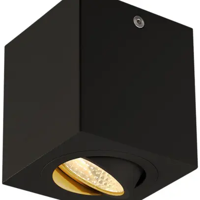 Downlight LED AP SLV TRILEDO CL, 6.2W 625lm 3000K carré IP20 noir mat 