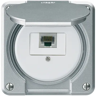 Scatola di raccordo INC robusto IP55 alluminio 1×RJ45/s per combinazione 
