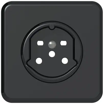 Kit frontal CLASSIC B pour prise T15 noir 