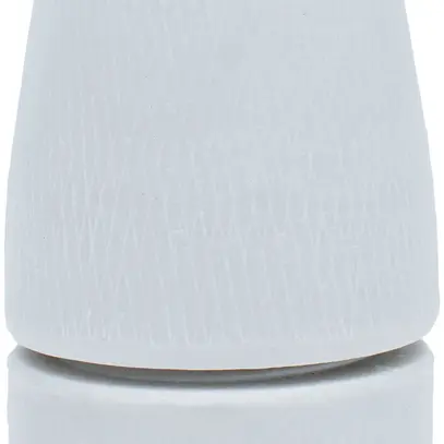 Portalampada porcellana E27 Roesch M13 con morsetto messa terra, Ø47×62mm bianco 