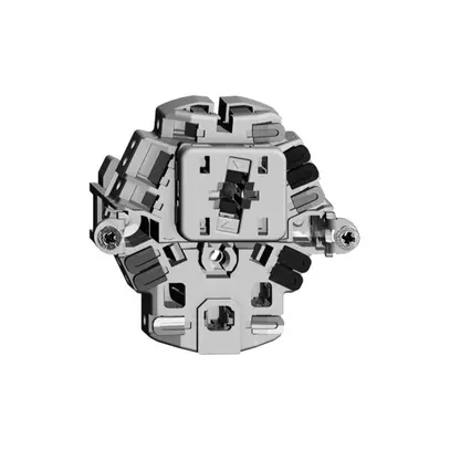 Inserto combinazione lumin.FH A-R/1L+T23 orient.16A con LED giallo 