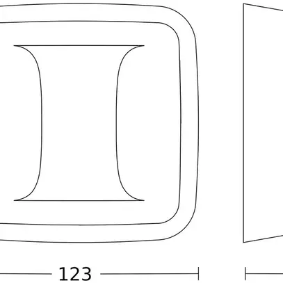 Détecteur de présence AP Steinel Hallway COM1 IP54 2.8m HF noir 