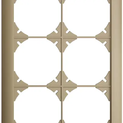 Telaio di copertura EDIZIOdue 2×3 sand 