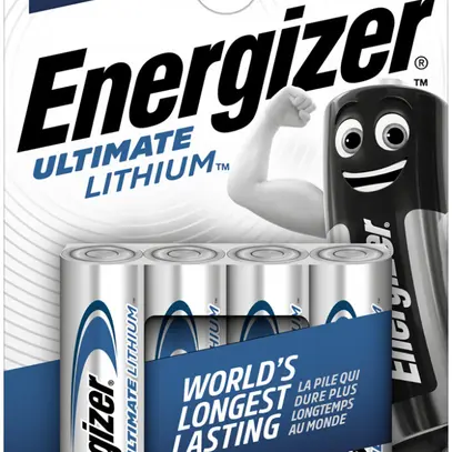 Batterie Lithium Energizer Ultimate LR6 1.5V 4 Stück 