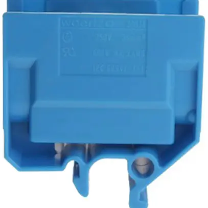 Morsetto di derivazione Woertz 16…35mm² 125A 750V raccordo a vite 2×1 guida G bl 