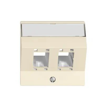 Kit de montage EDIZIO.liv SNAPFIX® pour freenet cat.5e/6 adaptateur 2× cr 