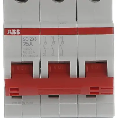 REG-Lasttrennschalter ABB pro M compact SD203/25 25A 3P 440V 3TE 