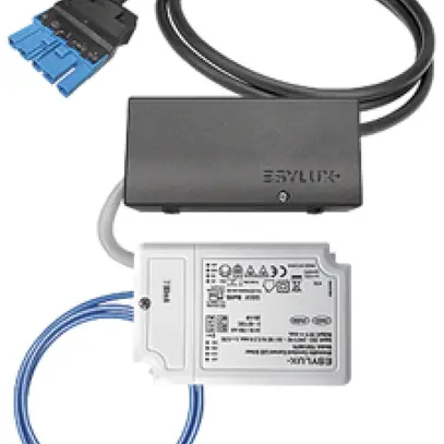 Convertitore LED ESYLUX DRIVER SET 30W RJ45 WAGO WINSTA DALI 
