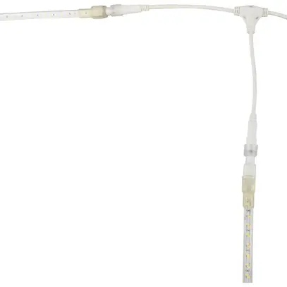 Raccord en T DEM QUICKLED pour ruban de lumière LED QUICKLED 180/240N 