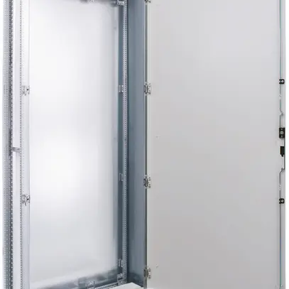 Armoire Hager weber.mes C avec porte en Al 1000×2000×350mm gris clair 