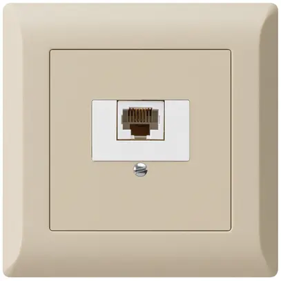 Boîte ENC kallysto.line 1×RJ45u beige 