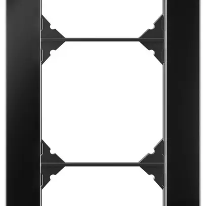 Intestazione INC EDIZIO.liv prestige SNAPFIX® 3×1 214×94mm vetro nero 