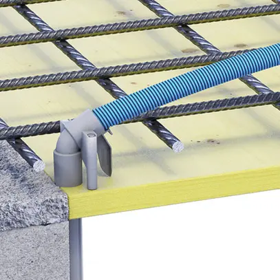 Tassello di raccordo per cassaforma ELTAG M20/25 grigio 