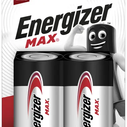 Batterie Alkali Energizer Max D LR20 1.5V Blister à 2 Stück 