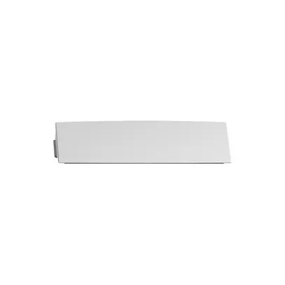 Plaquette indicatrice EDIZIOdue colore pour sortie oblique, gris clair 