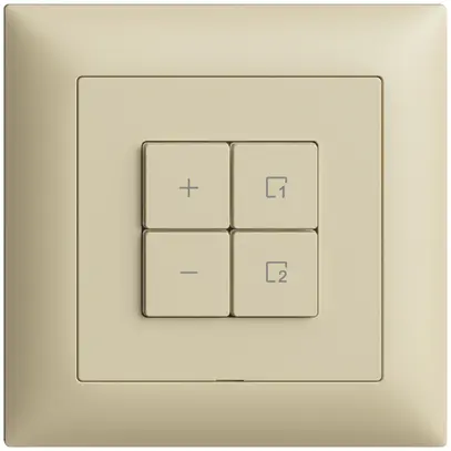 Comando per dimmer INC 1c scena/4t Edue Wiser vanille 