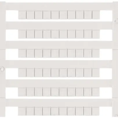 Marcatore di morsetto Weidmüller Dekafix 42860 MC neutro bianco 