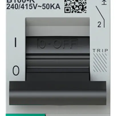 Disjoncteur ABB S801P-B100-R 1P 230V B-100A 50kA 1.5UM 