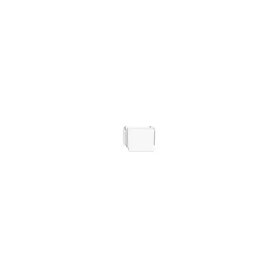 Plaque d'obturation Feller FH, pour kit montage R&M cat.5e/6 spécial, blanc 
