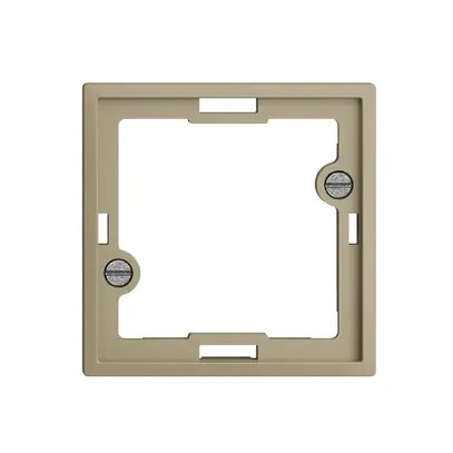 Plaque frontale EDIZIOdue sand pour lampe témoin plate 