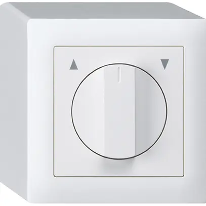 Interrupteur/contact rotatif pour stores AP kallysto blanc 