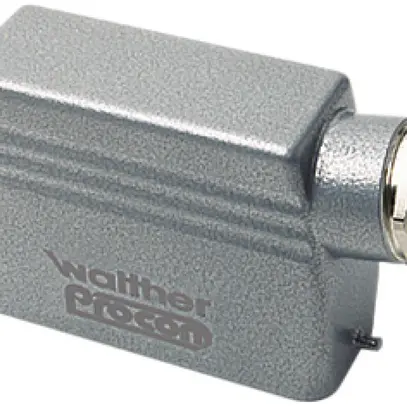 Boîtier de fiche Walther PROCON T708616, filetage 1×M20, H=72mm, Al 