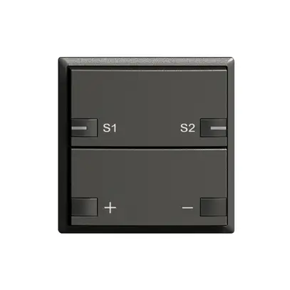 Kit frontale DALI/scena 2t./2×ZEP EDIZIOdue nero 