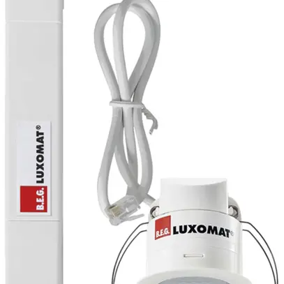 Rilevatore di presenza INS Swisslux BEG Luxomat PD11-M-DACO-FLAT DALI-2 bianco 