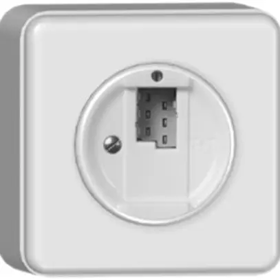 Presa AP CLASSIC T+T TT83 6L bianco 