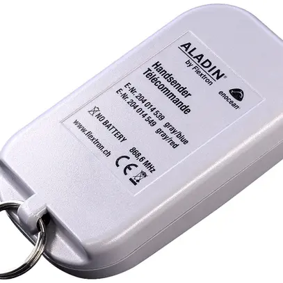 Émetteur portable ALADIN Mini II EnOcean 4-can gris clair/rouge 
