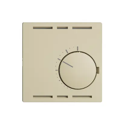 Termostato ambiente INC vanille, EDIZIOdue, senza interrutore 